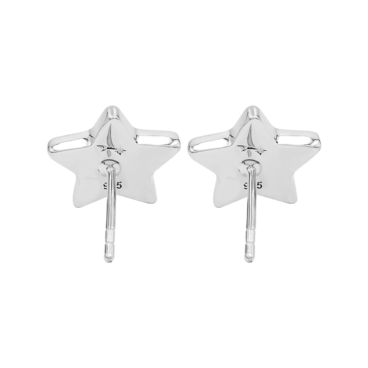 Starborn Abalone Shell Star Post Earrings in Sterling Silver